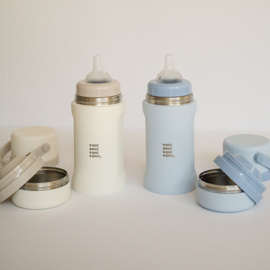 Jili Bottle All in one Baby Bottle Dual Pack - Almond and Ice